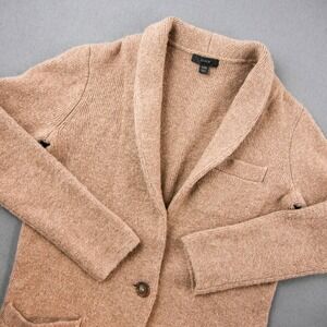 J. Crew Merino Wool Blend Women's Shawl Collar Cardigan Sweater Jacket XXS